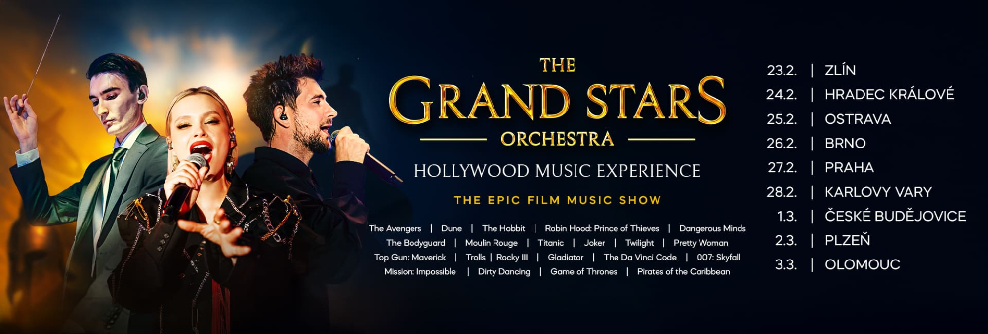 The Grand Stars Orchestra "Hollywood Music Experience"