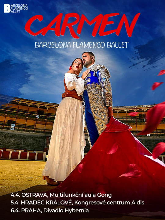 Barcelona Flamenco Ballet uvádí: „Carmen“ – flamencový balet