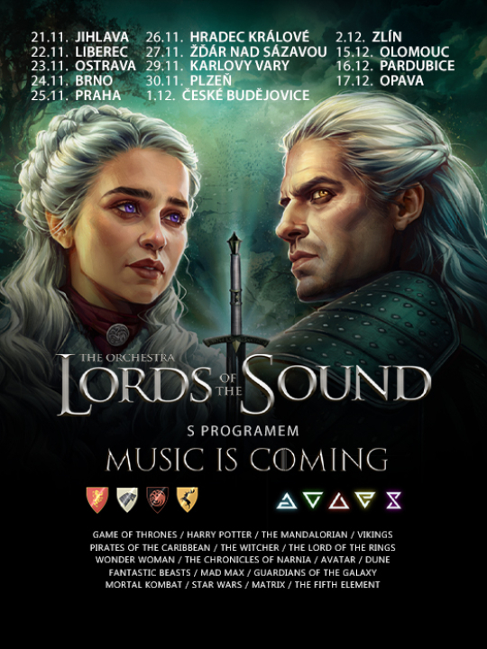 LORDS OF THE SOUND s programem "Music is coming"