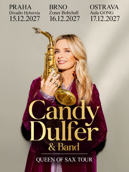 CANDY DULFER & BAND — “Queen of Sax” Tour