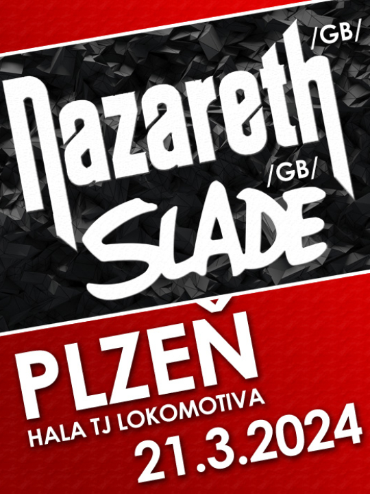 Večer rockových legend NAZARETH + SLADE