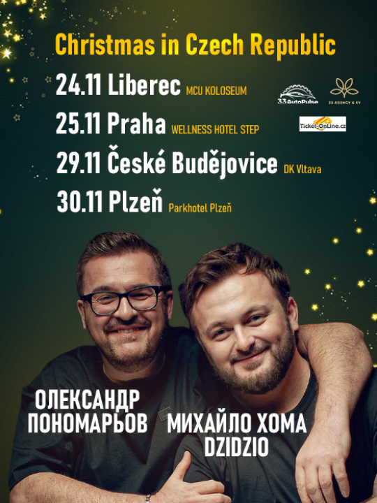 CHRISTMAS IN CZECH REPUBLIC (Plzeň) - Změna termínů koncertů