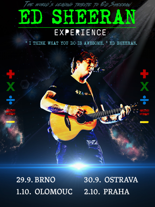 „ED SHEERAN EXPERIENCE“  v podání Jacka Shepherda