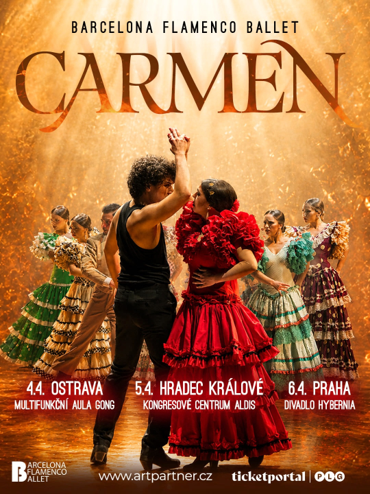 Barcelona Flamenco Ballet uvádí: „Carmen“ – flamencový balet