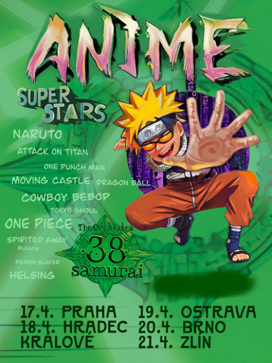 ANIME SUPERSTARS v Ostravě - zrušeno