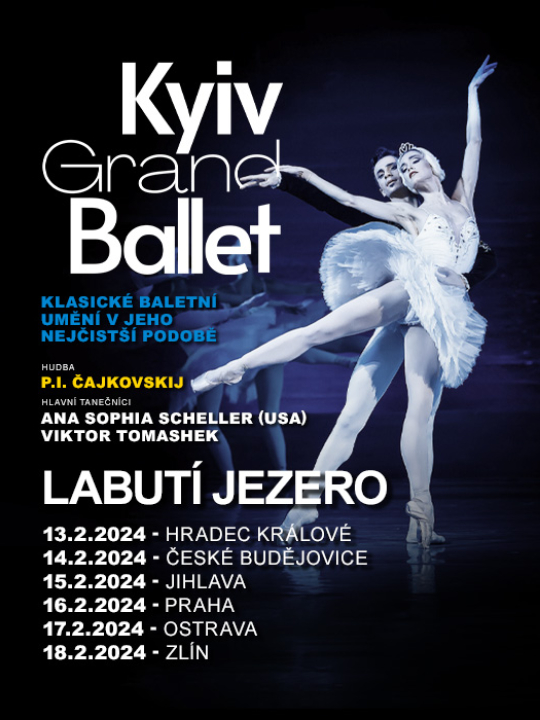 KYIV GRAND BALLET "Labutí jezero"