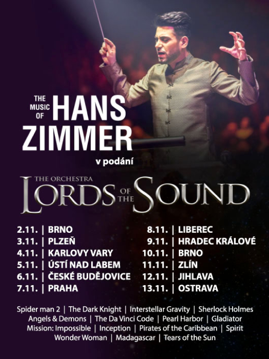 LORDS OF THE SOUND s_programem "The_music_of_Hans_Zimmer"